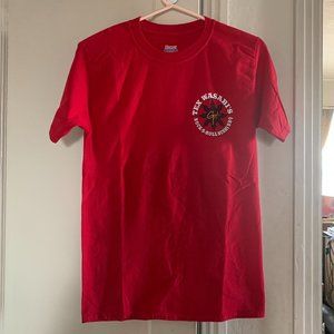 Tex Wasabi's Rock-N-Roll Sushi BBQ T-shirt ~ EUC